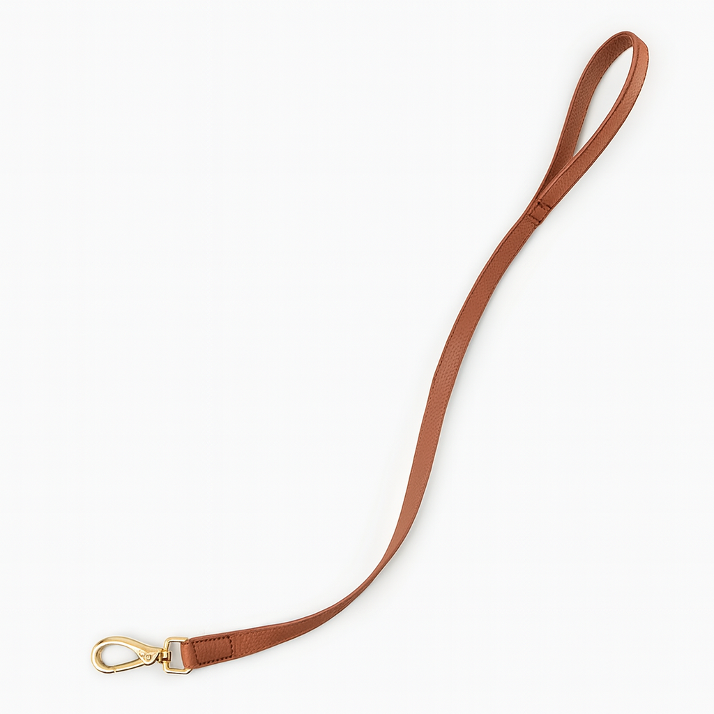 Heritage London Leather Set —Collar + Personalised Leash + Tag