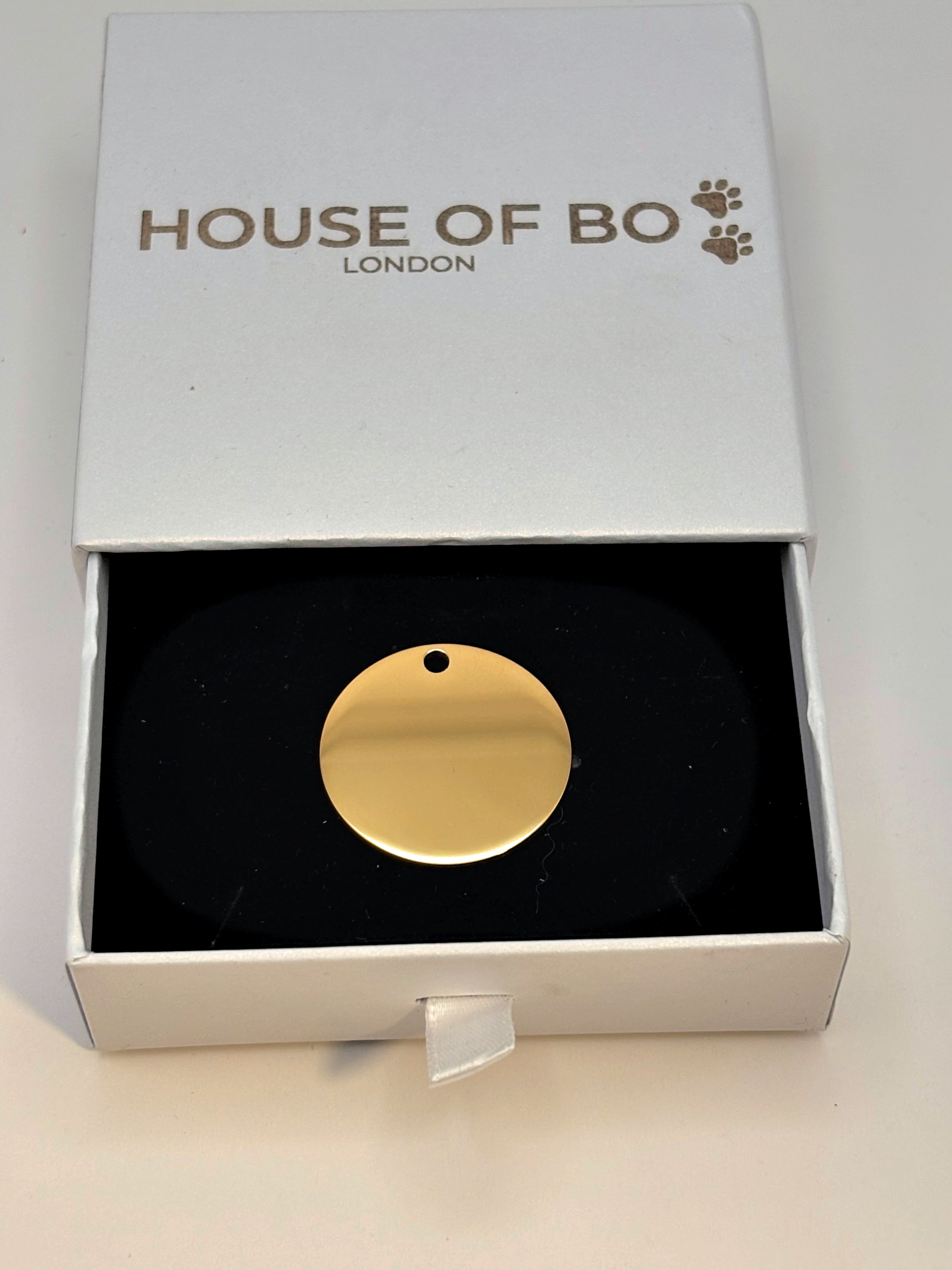 Heritage London Leather Set —Collar + Personalised Leash + Tag